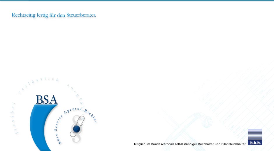 Buchhaltungs Vorbereitung